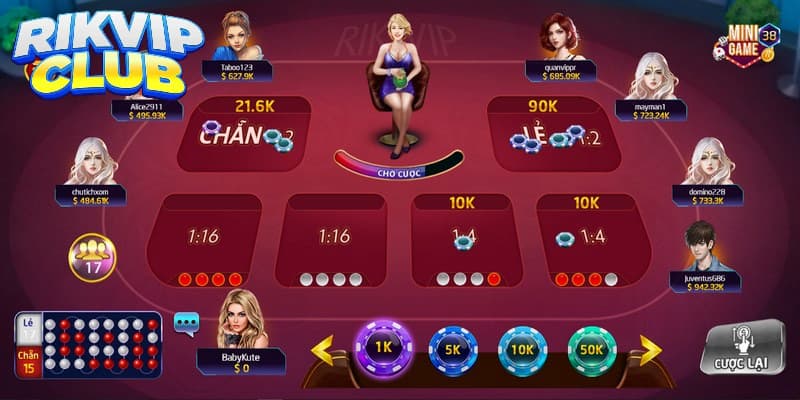 Nhiều loại cược trong game xóc đĩa cho người mới