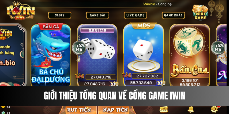 Giới thiệu tổng quan về cổng game IWIN