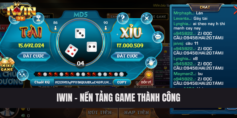 IWIN - nền tảng game thành công